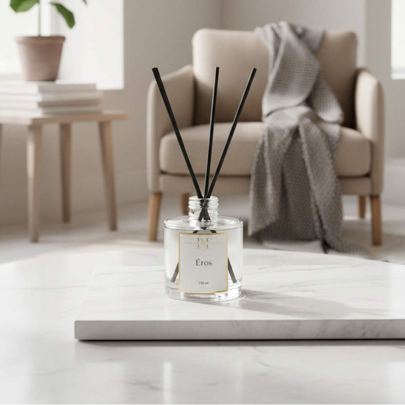 Diffuseur Éros – mise en scène minimaliste