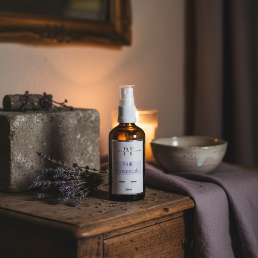Mise en scène Nuit Provençale — brume maison